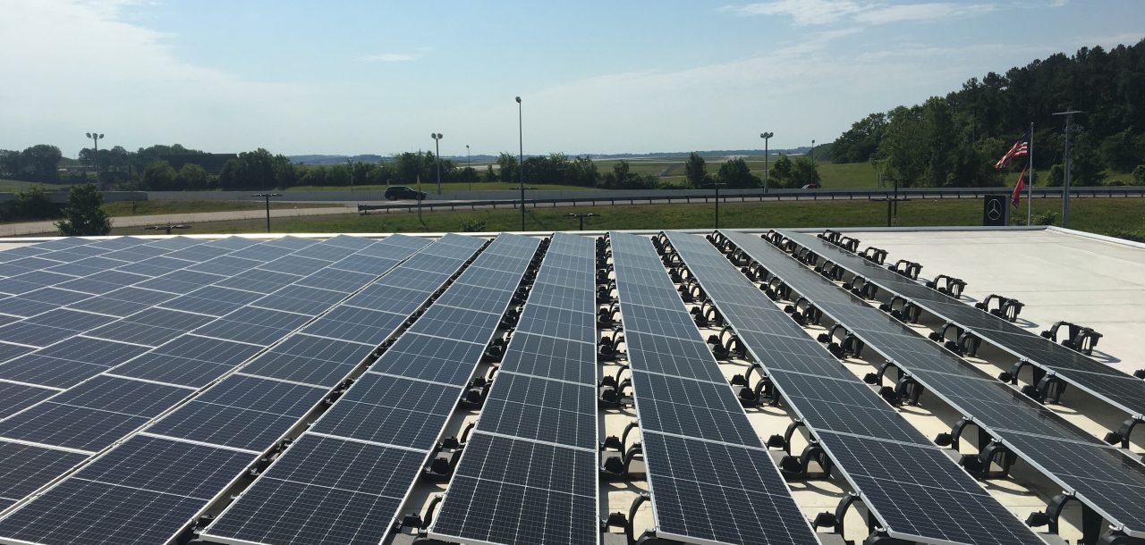 mercedes benz solar power